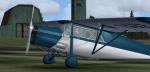 FSX De Havilland DH80 Puss Moth Blue and white NC7532 Textures